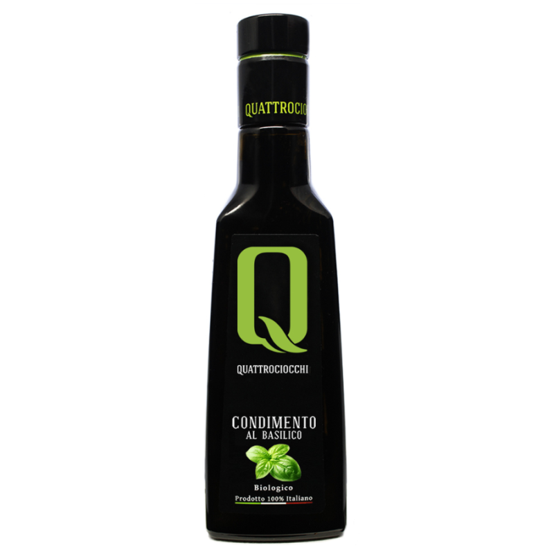 Ekstra deviško oljčno olje aromatizirano z baziliko, Quattrociocchi