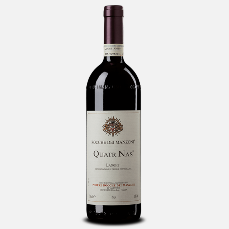 quatr nas Quatr Nas Langhe Rosso DOC 2021, Rocche dei Manzoni